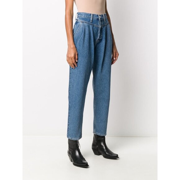 Re/Done Savi Tapered Jeans 28 - Picture 2 of 8